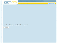 Tablet Screenshot of online.igrite.com